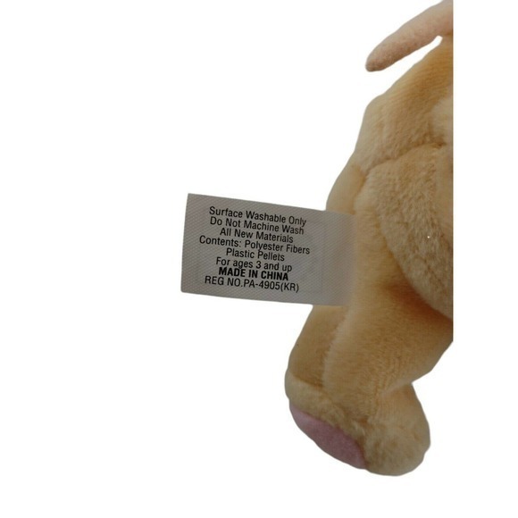Harley‎ Davidson Plush Pig Racer 1997 Vintage Beanie Stuffed Animal Collectable - Picture 8 of 8